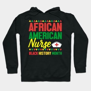 African American Nurse Hoodie